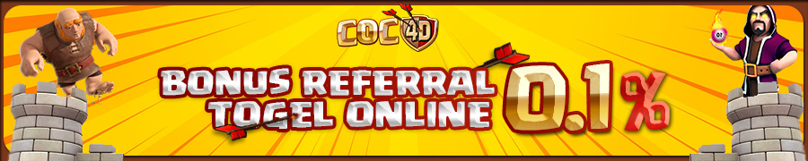 bonus refferal togel 0.1 coc4d